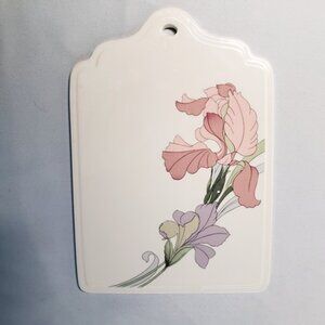 New Decade by Noritake Japan 9091 Café du Soir Cutting Chopping Board 1990s WTG